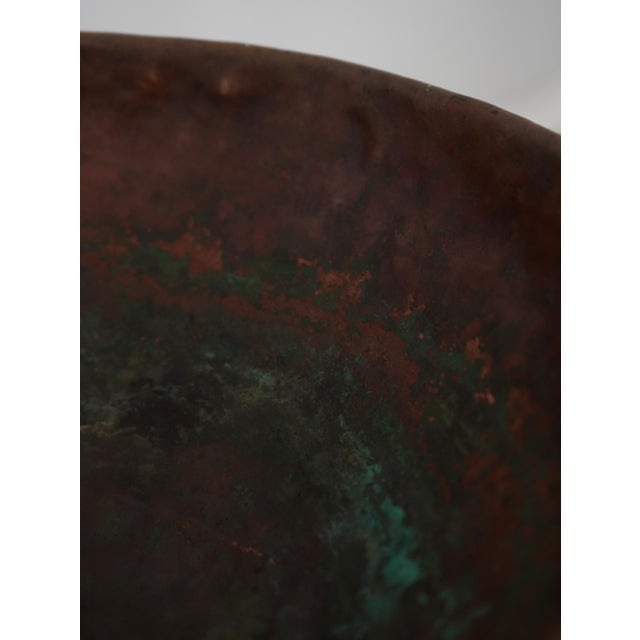 Wrought Iron Base 19th Century Copper Basin Stand For Sale - Image 4 of 11