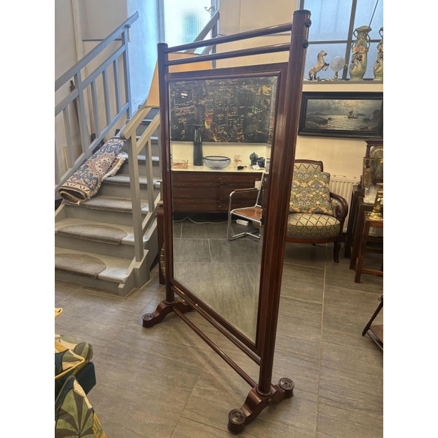 Antique Fireplace Screen, 1800s For Sale - Image 9 of 11