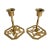 Chinoiserie Brass Candlesticks Asian Character Vintage Brass Candle Holders a Pair For Sale - Image 13 of 13