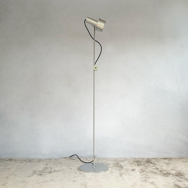 Model FA1 Floor Lamp in Polished Aluminium by Peter Nelson for Architectural Lighting LTD., 1967 For Sale - Image 12 of 12