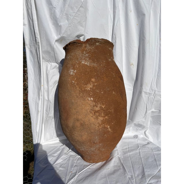 Large Terracotta Vessel For Sale - Image 4 of 8