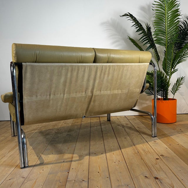 Wood Alpha Sofa by Pieff for Heals, 1980s For Sale - Image 7 of 8