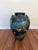 20th Century Hand-Painted Ceramic Urn With Rainforest & Parrot Motif For Sale - Image 12 of 15