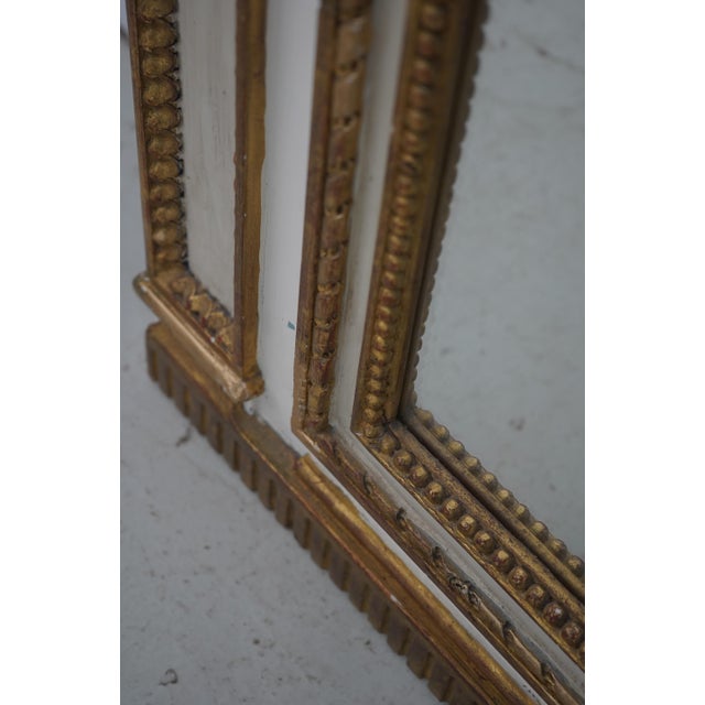 French Louis XVI 19th Century Rams Head Pier Mirror For Sale In Philadelphia - Image 6 of 16