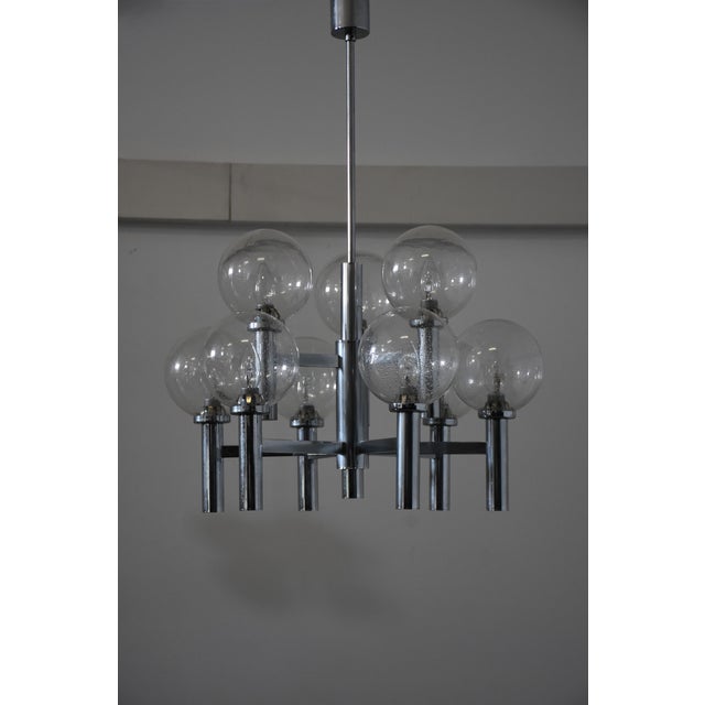 1970s Mid-Century Modern Sputnik Lamp from Sölken Leuchten, 1970s For Sale - Image 5 of 11