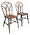 George IV Yew and Elmwood Gothic Windsor Chairs, Thames Valley, Circa 1825 - Set of 2 For Sale