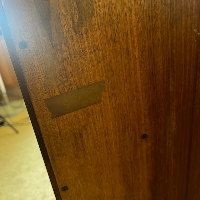 Scandinavian Secretary Desk in the Style of Marian Grabinski for Ikea, 1960s For Sale - Image 15 of 18