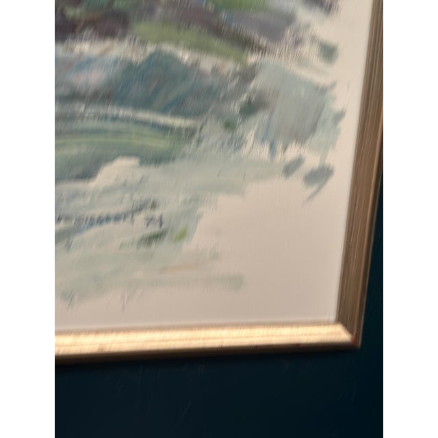 Bengt Andersson Råssbyn, Large Telemarken, Gausta, 1975, Oil on Canvas, Framed For Sale - Image 6 of 18