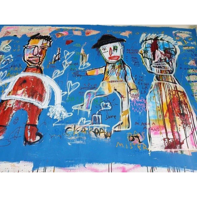 Early 21st Century Jazzu, L'envol d'un homme, 2019, Mixed Media For Sale - Image 5 of 6