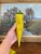 Pair of Vintage Italian Murano Art Glass Yellow Banana Peppers.. For Sale - Image 9 of 10