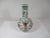 Transitional Large Asian Hand Painted Bulbus Long Neck Vase For Sale - Image 3 of 8