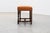17th Century Louis XIII Walnut Stool with Carved Turned Stretchers and Upholstered Seat, France, 1600s For Sale - Image 5 of 12