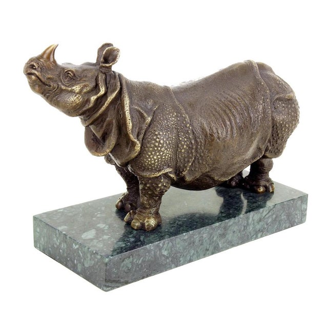 Green Bronze Sculpture in the style of Rembrandt Bugatti For Sale - Image 8 of 12