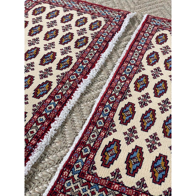1960s Vintage Persian Tribal Accent Rugs- 1′12″ × 2′12″ For Sale - Image 5 of 13