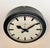 Black Industrial Factory Wall Clock from Siemens, 1950s For Sale - Image 4 of 17