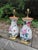 Late 20th Century Late 20th Century Floral Ceramic Table Lamps Attributed to Vaughan Designs - a Pair For Sale - Image 5 of 7