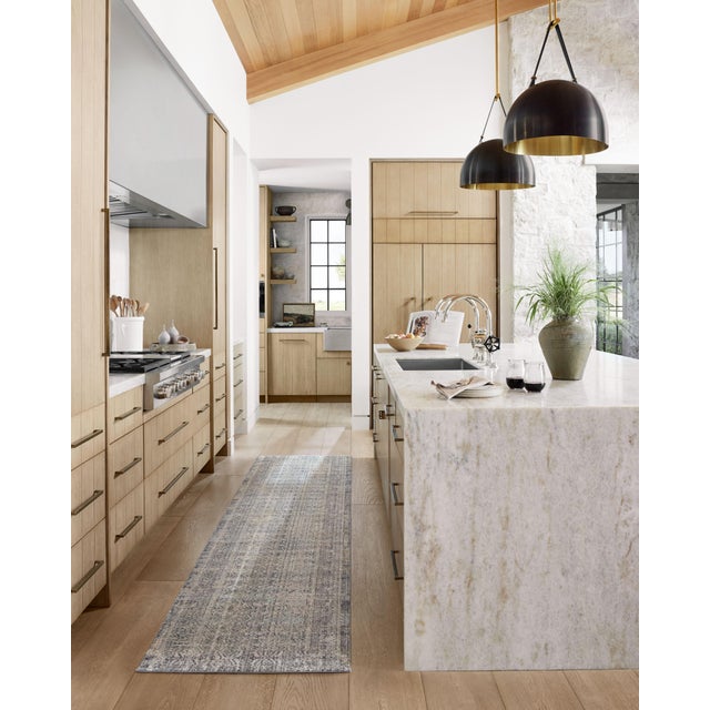 Loloi Rugs Amber Lewis x Loloi Alie Sky / Stone 7'-10" x 10' Area Rug For Sale - Image 4 of 8