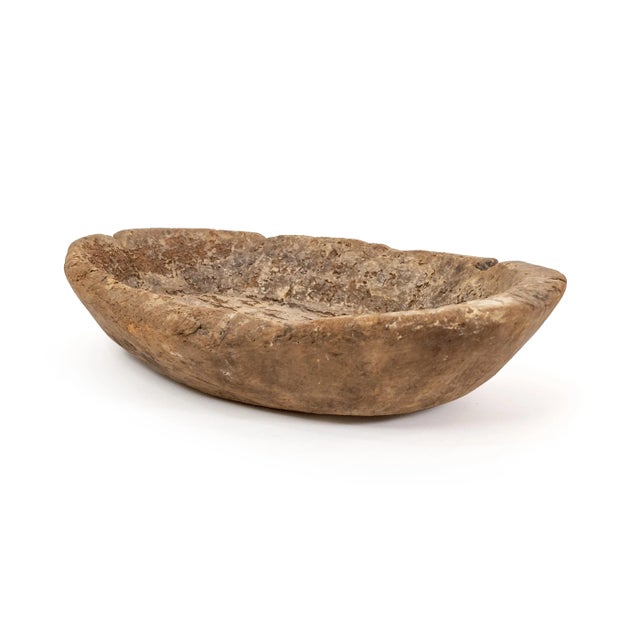 Turkish Antique Turkish Burled Wood Root Bowl For Sale - Image 3 of 11