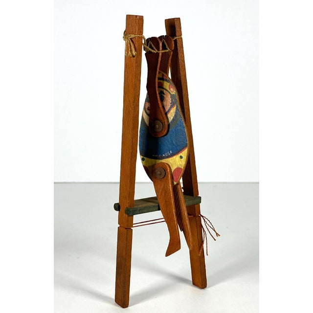 Early 20th Century Antique Palmer Cox Brownie Acrobat Toy: Early 1900s Squeeze Toy For Sale - Image 5 of 10