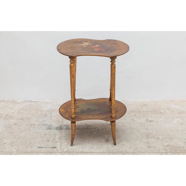 Add a touch of Parisian elegance to your interior with this captivating 19th-century French Louis XV style tiered accent...