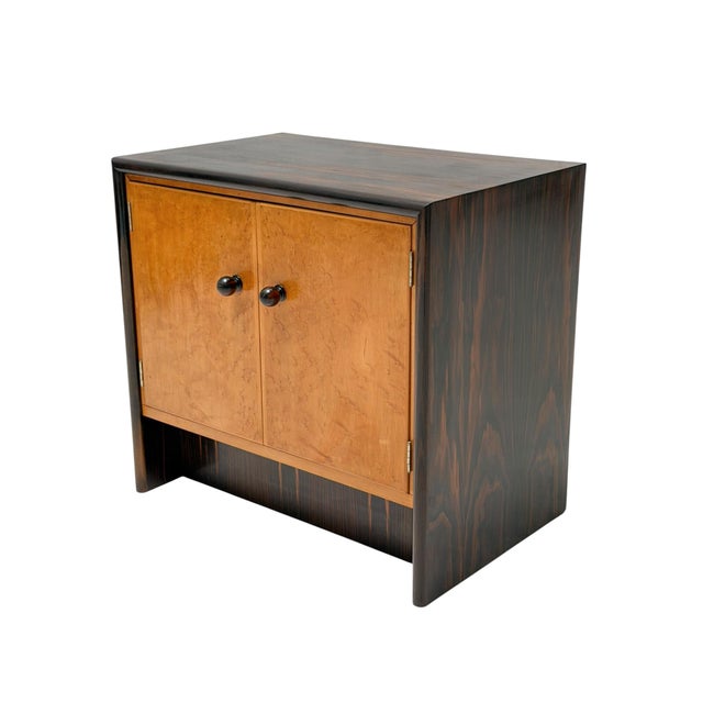 Art Deco Cabinet in Macassar and Birch by Gebroeders Reens Amsterdam, 1930s For Sale - Image 15 of 15