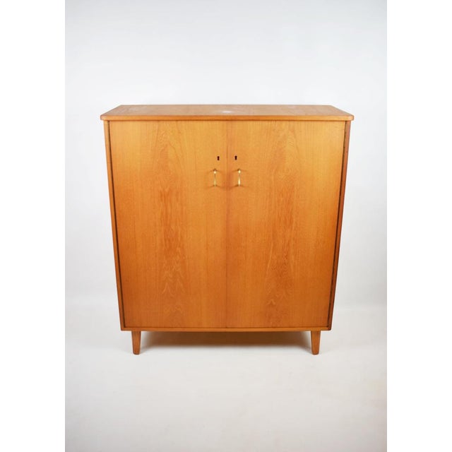 Linen Cabinet Chest of Drawers from Svenska Möbelfabrikerna Bodafors, Sweden, 1940s-1950s For Sale - Image 9 of 9