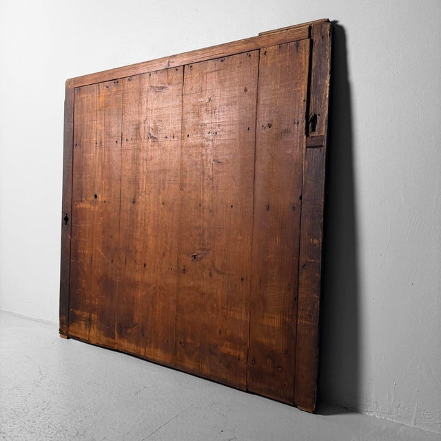 Antique Japanese Wooden Wall Panel, 1890s For Sale - Image 10 of 13