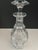 Exquisite crystal, decanter, made by Baccarat Glass Company. It is in very fine condition!