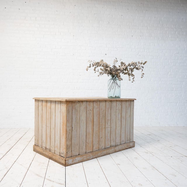 Wooden Drugstore Counter, 1920 For Sale - Image 4 of 10