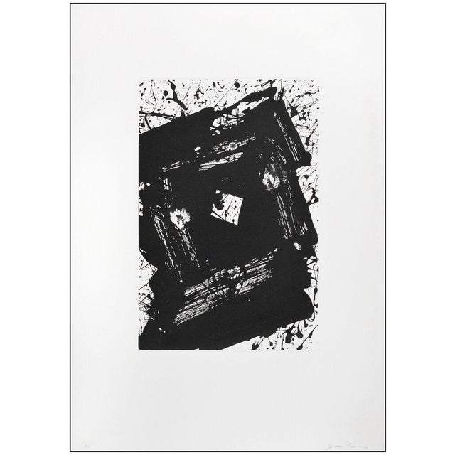 Abstract Mid 20th Century Untitled (L.17; SFE.500A), Sam Francis For Sale - Image 3 of 6
