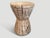Andrianna Shamaris Bevelled Teak Wood Side Table or Stool For Sale - Image 4 of 6
