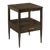 Woodbridge Furniture Toulon Bedside Table in Mink For Sale