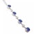 Tiffany & Co. Platinum Jazz Diamond Tanzanite Pendant Necklace For Sale - Image 9 of 11