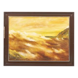 Ana Estrela, Seascape, Acrylic on Canvas For Sale