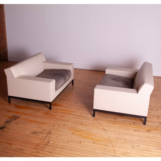 Christian Liaigre Pair of Christian Liaigre "Bouddha" Club Chairs For Sale - Image 4 of 11