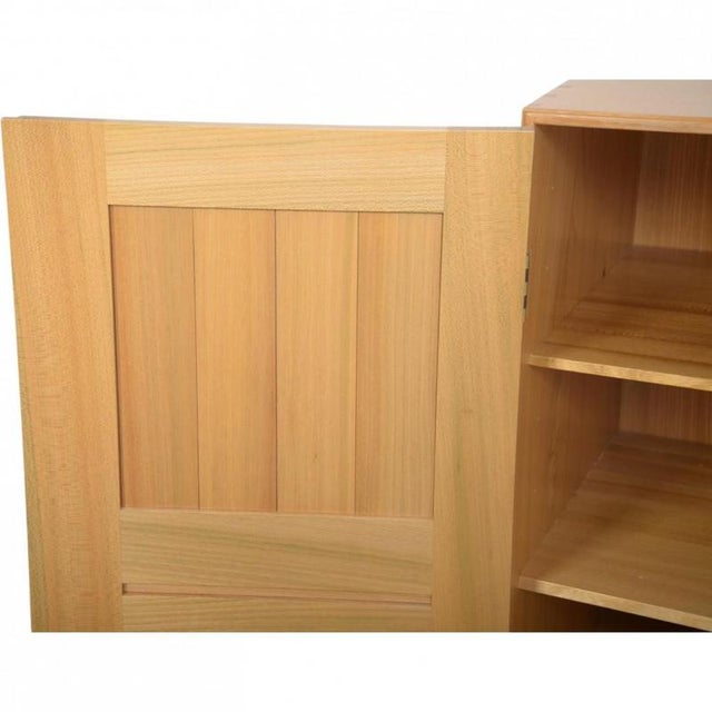 Vintage Cabinet in Elm from Mogens Koch, 1970s For Sale - Image 6 of 17