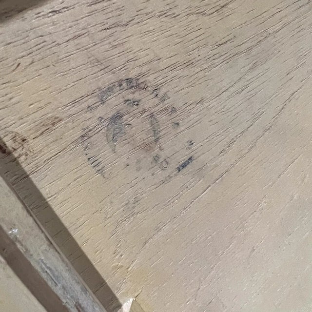 1950s Edmond J Spence Cedar Side Table From Mexico For Sale - Image 10 of 12