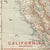 Antique Map of California, The Golden State from Rand McNally, 1899 For Sale - Image 3 of 12