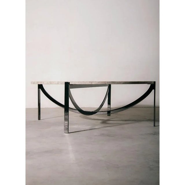 Metal Medium Astra Coffee Table by Patrick Norguet For Sale - Image 7 of 9