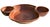 Handcrafted signed studio pottery chip and dip serving platter with a wonderfully organic, sculptural form. The large...