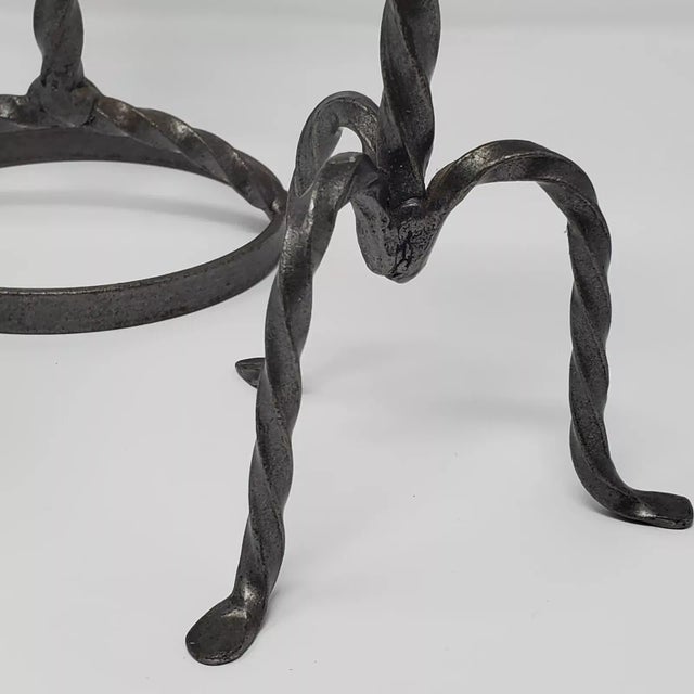 Set of 3 Vintage Metal Candelabra Candle Holders SVENSK Kvalitetsprodukt Smedjan Sweden MCM Very good used condition. Have...