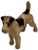 Very Rare Oversize 1930s Hubley #387 Standing Full Figure Fox Terrier Cast Iron Dog Doorstop - 10 Inches Tall X 12 Inches Long For Sale - Image 9 of 18