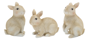 Mini Bunny Rabbit Figurine (Set of 12)