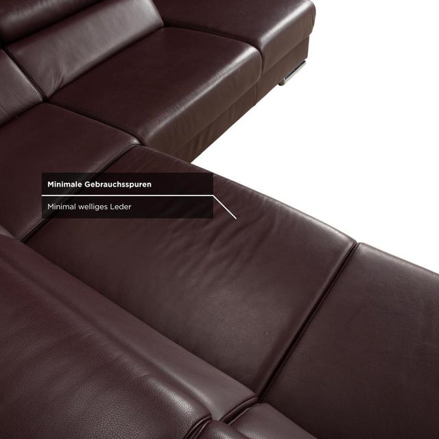 Blues Corner Sofa in Leather from Ewald Schillig For Sale - Image 11 of 16