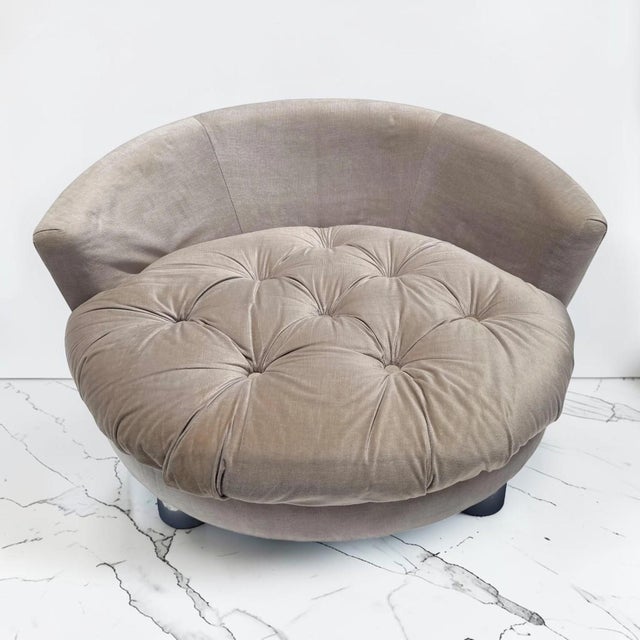 Mid-Century Modern Large Milo Baughman Club Lounge Chair For Sale - Image 3 of 7