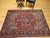 Antique Persian Heriz Serapi Rug, Hand-Knotted Wool, Geometric Pattern, Brick-Red & Blue, 5x7 For Sale - Image 10 of 18