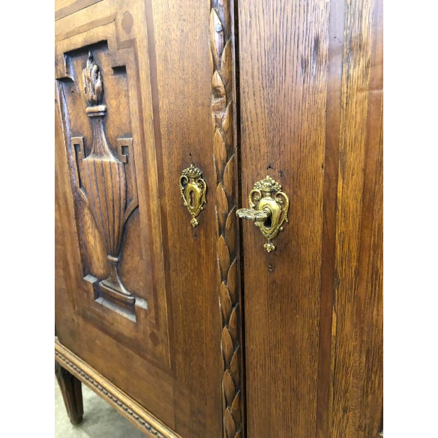 Italian Italian Buffet With Urn Detail For Sale - Image 3 of 12
