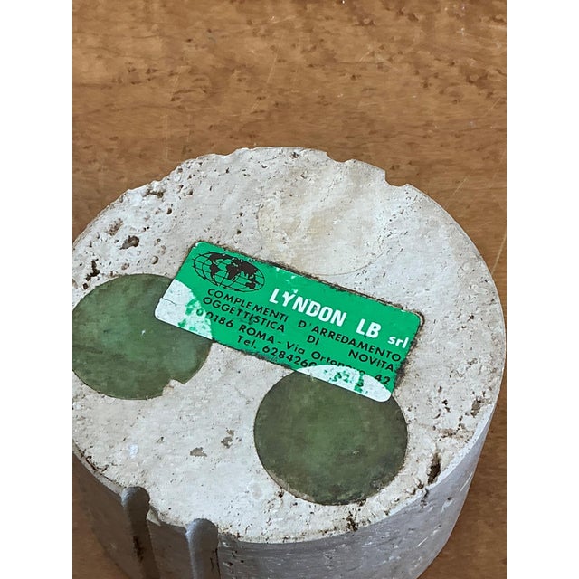 Stone Vintage Italian Coquina Stone Box For Sale - Image 7 of 12