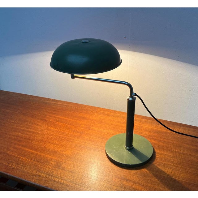 Art Deco Swiss Model Quick 1500 Swivel Table Lamp by Alfred Müller for Amba, 1930s For Sale - Image 4 of 18