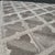 Contemporary 8ft 2in × 10ft 1in Artisan De Luxe Gray Fleur-De-Lys Wool Area Rug For Sale - Image 3 of 12